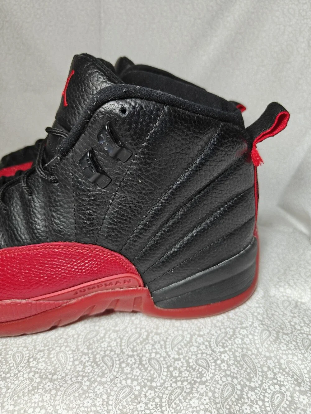 Air Jordan 12 Flu Game XII Retro University Gold Black Basketball Sneaker Men 12